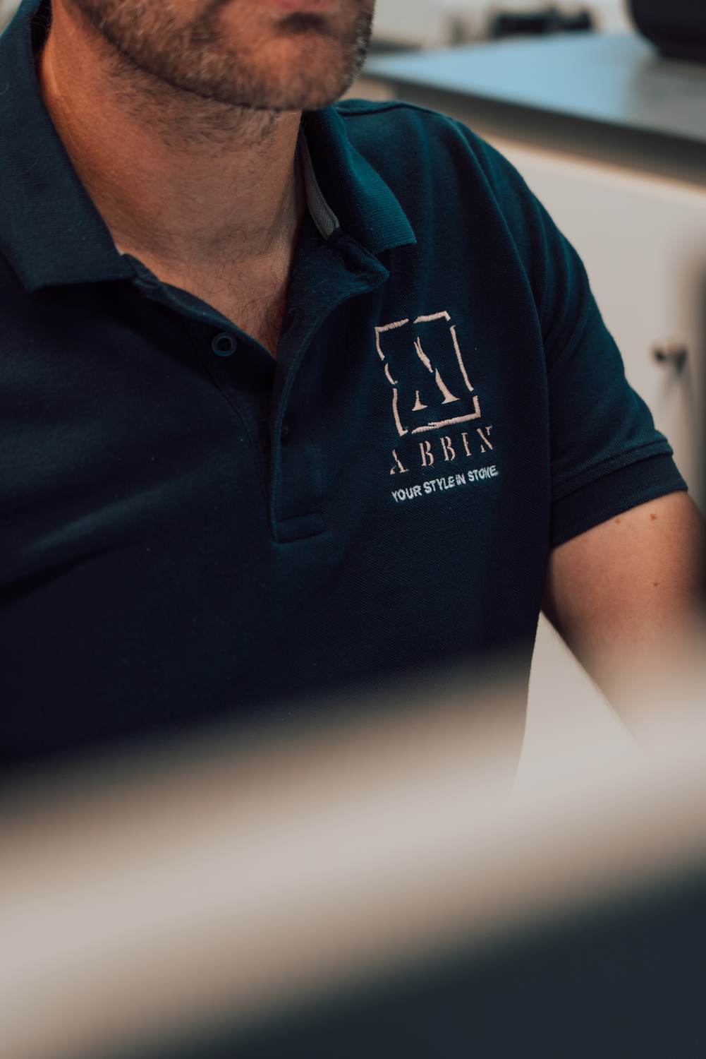 Polo met het Abbin-logo